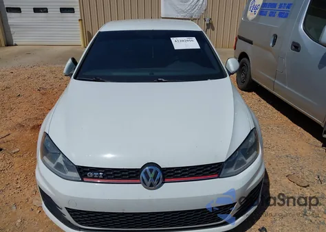 2015 Volkswagen Golf Gti 2.0T S 2-Door из США, поврежденный, VIN 3VWYT7AU5FM073873